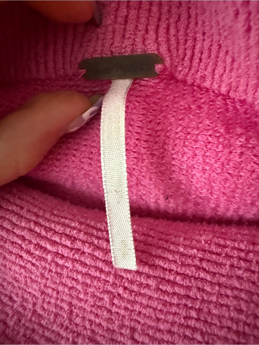 88. | Free People | Pink Ottoman Sweater | S - Picture 5 of 6